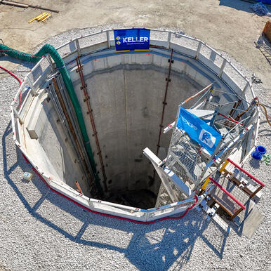 keller job site at charles de gaulle paris