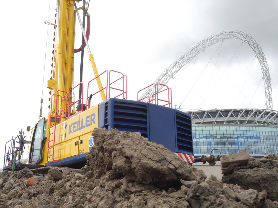 Keller's CFA solution at Wembley Stadium, London