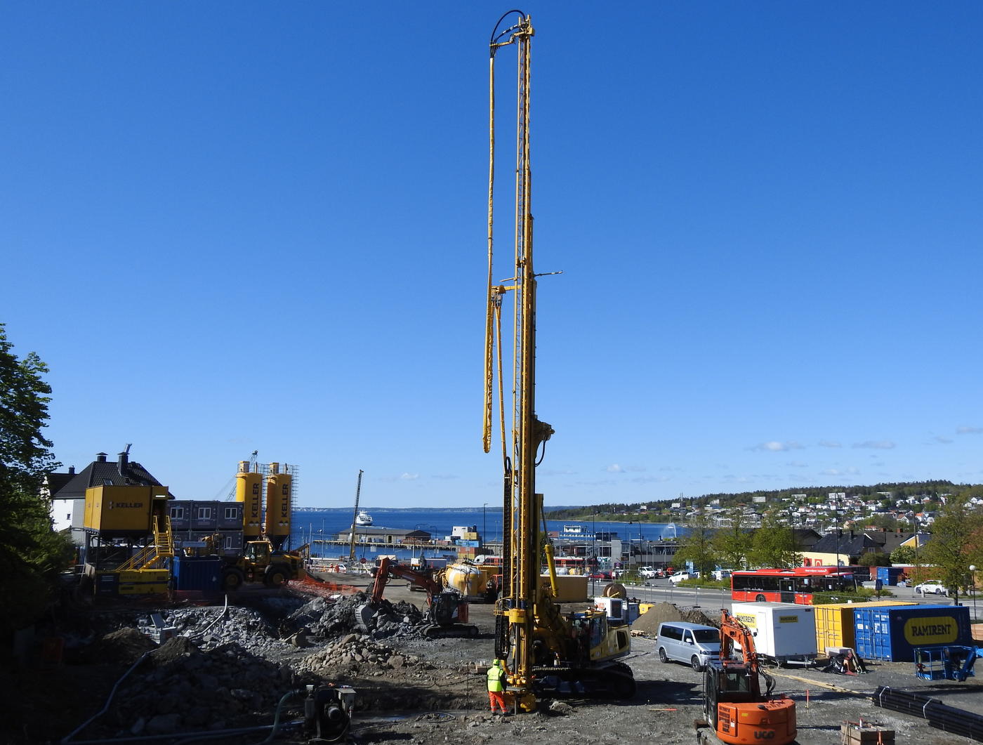 Keller at SMS2 project in Norway