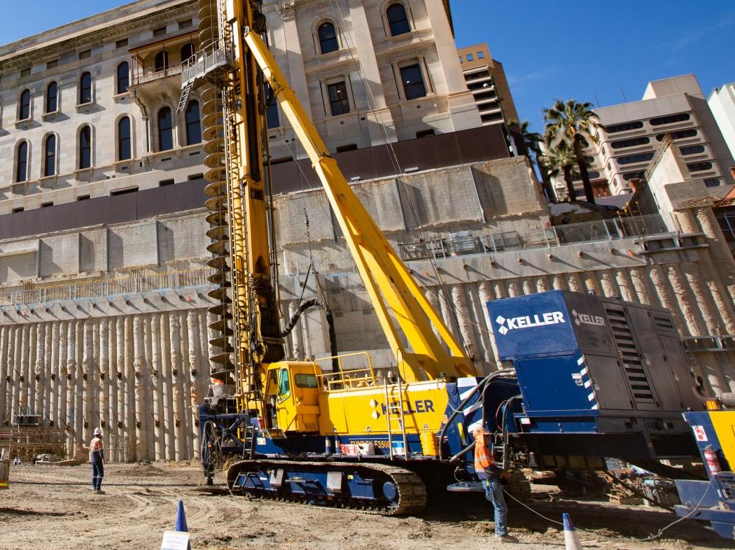 Excavation support Keller Group plc