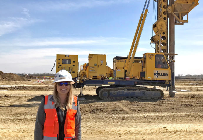 Assistant Project Manager on Keller site