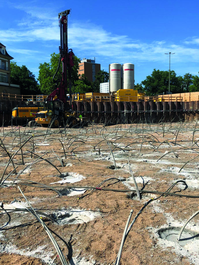 Neutrogel, one of Keller's low-carbon grouts