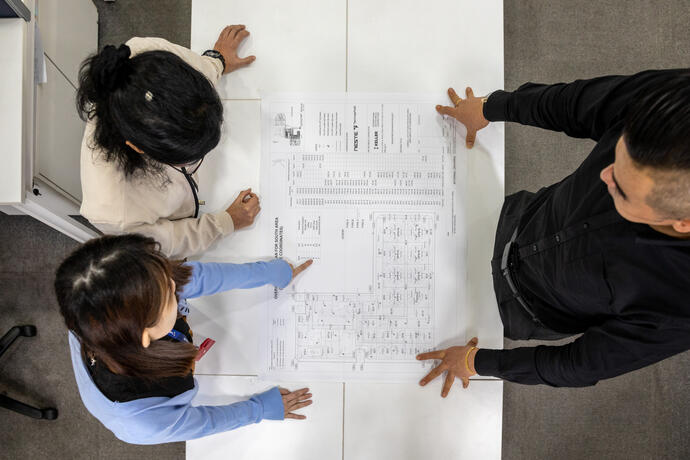 keller singapore office employees planning