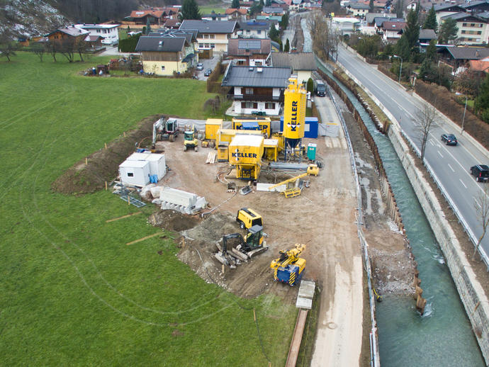 Keller rigs at Urslau, Austria