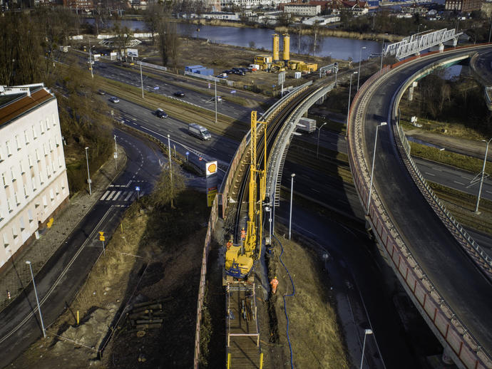 Keller project at Szczecin Seaport Poland