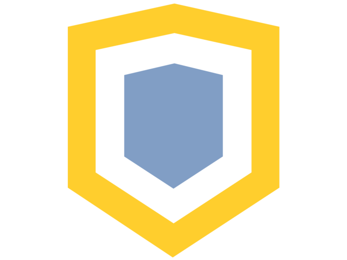 yellow and blue icon