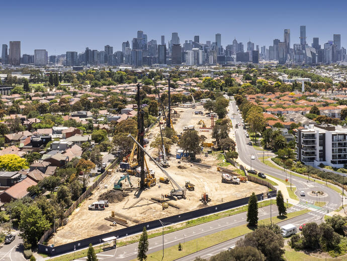 social housing project port melbourne