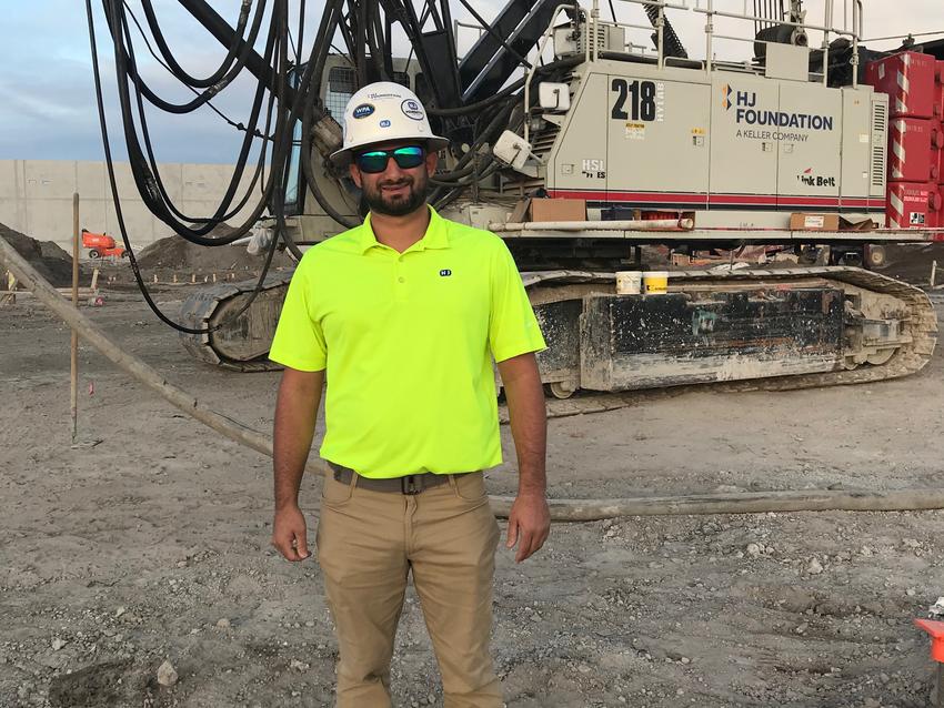 keller site worker in ppe