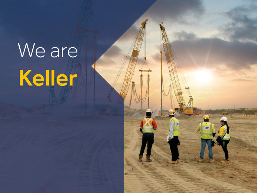 Keller ASEAN employees on site