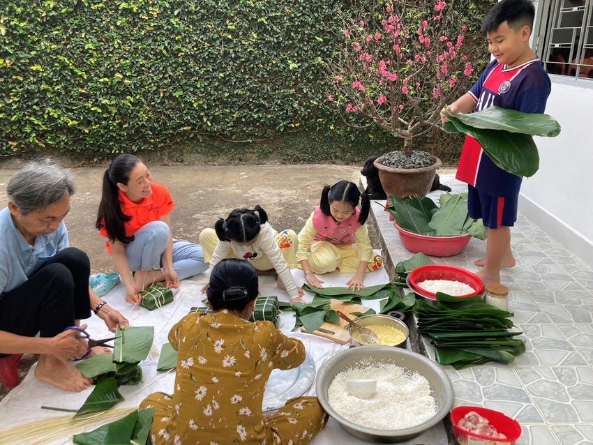 Keller colleague celebrating lunar new year with family