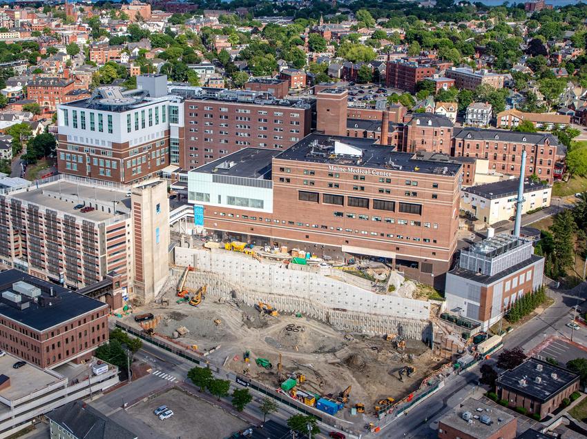 Keller on site at Maine Medical Center in New England