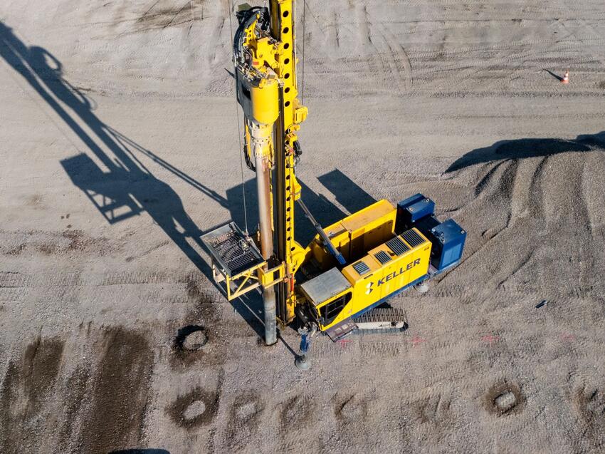 Keller rig at EVO Park in Weert