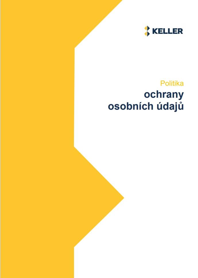 Privacy Policy - Czech - front cover