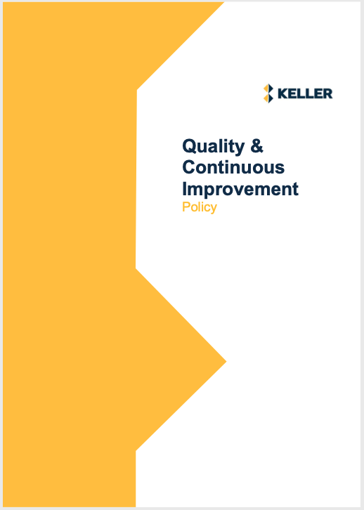 Quality and Continuous Improvement Policy