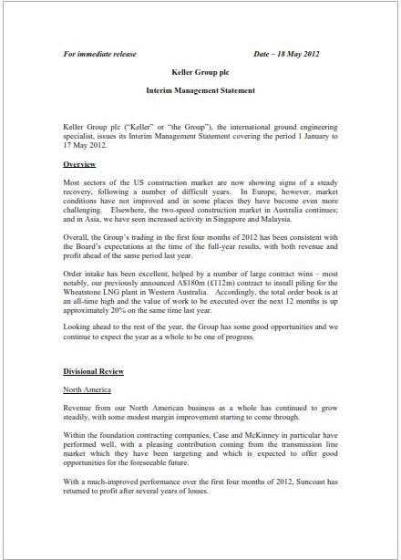 full page text
