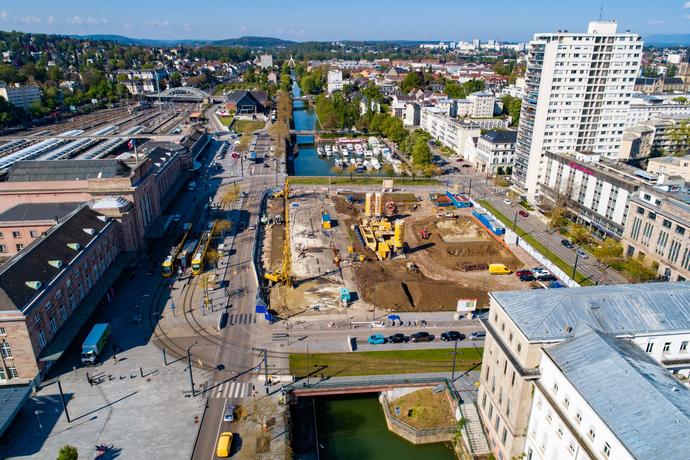 Keller at General de Gaulle Square Mulhouse France