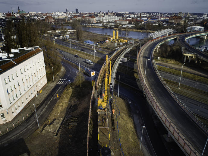 Keller project at Szczecin Seaport Poland