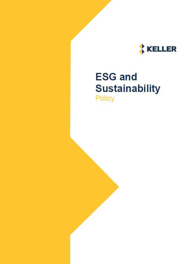 ESG and Sustainability Policy 