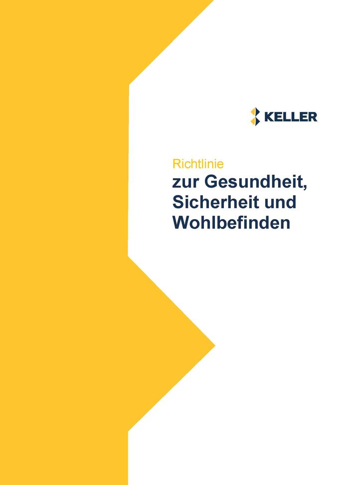 Health, Safety and Wellbeing Policy - German