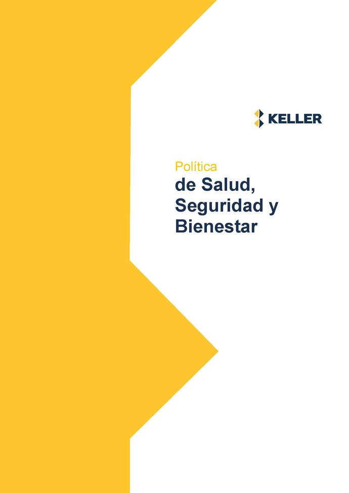 Health, Safety and Wellbeing Policy - Spanish