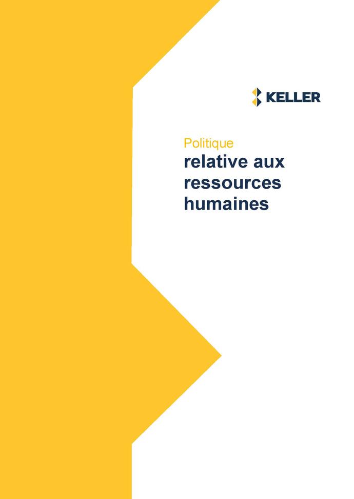 Human Resources Policy - French