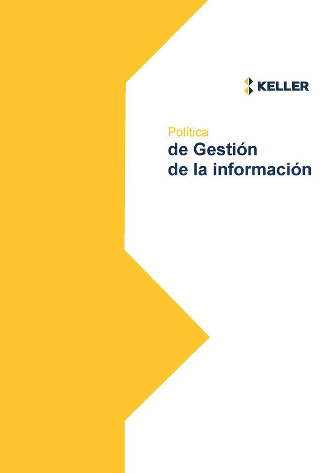 Information Management Policy - Spanish