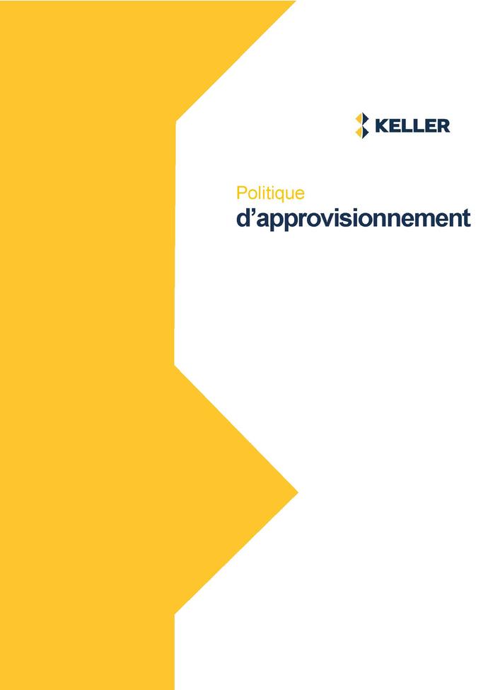 Procurement Policy - French