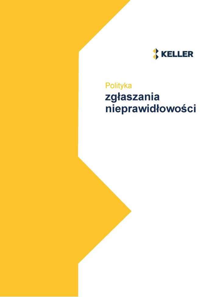 Whistleblowing Policy - Polish