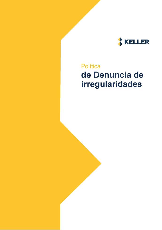 Whistleblowing Policy - Spanish