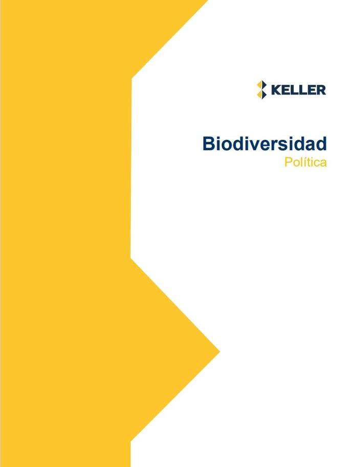 Biodiversity Policy - Spanish - front cover