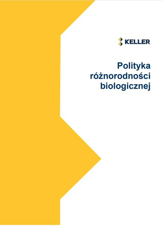 Biodiversity Policy - Polish - front cover