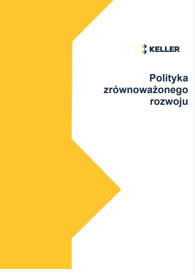 Sustainability Policy - Polish - front cover